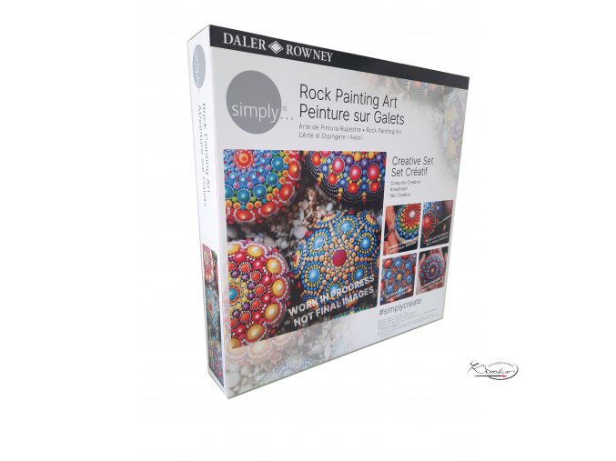 Simply Creative Rock Painting Set
