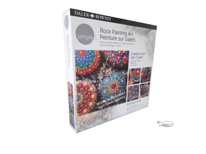 Simply Creative Rock Painting Set