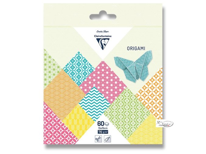 Sada papírů Clairefontaine ORIGAMI Summer - 60 listů