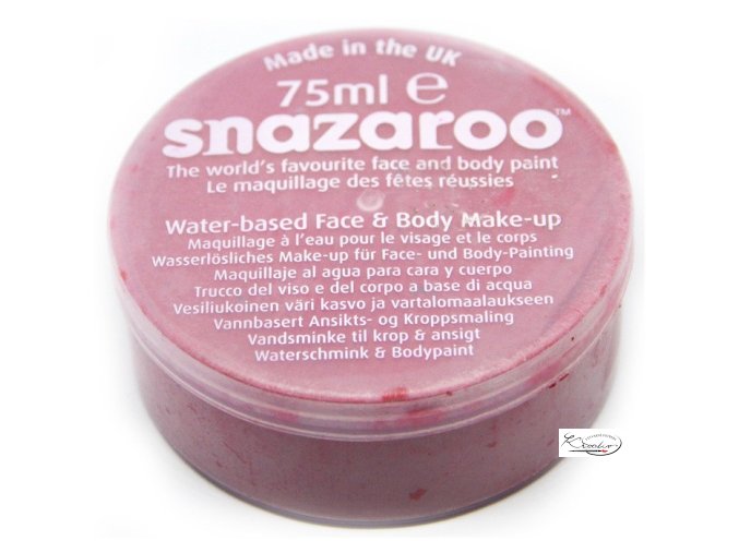 Snazaroo barva na obličej 75 ml - červená