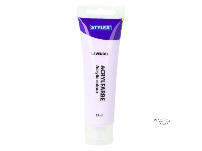 Akrylová barva Stylex 83ml - Levandulová