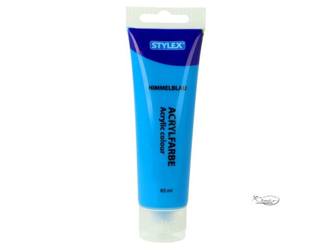 Akrylová barva Stylex 83 ml - Nebesky modrá