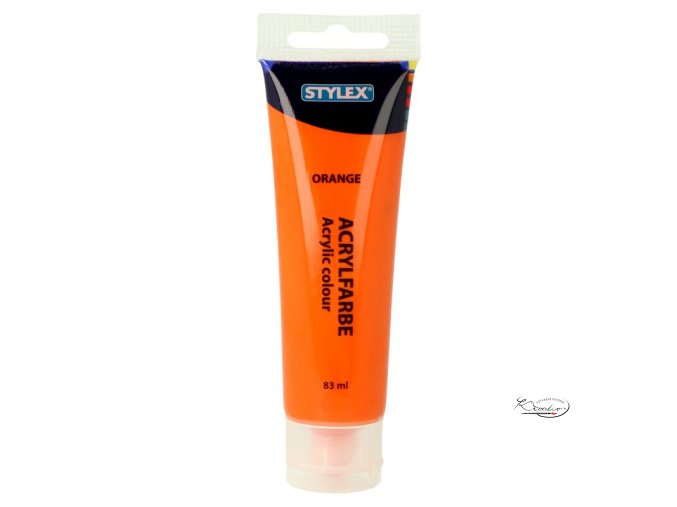 Akrylová barva Stylex 83 ml - Oranžová