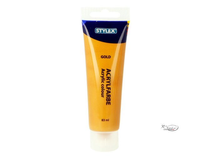 Akrylová barva Stylex 83 ml - Zlatá