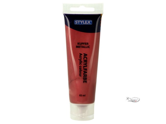 Akrylová barva Stylex 83 ml - Měděná metalická