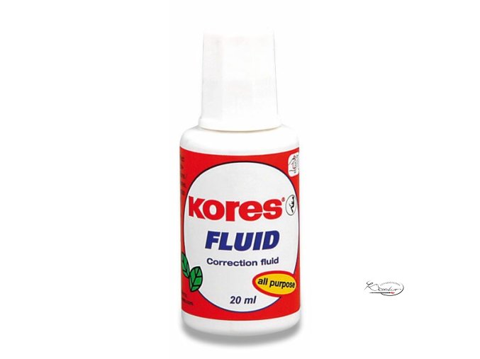 Opravný lak Kores Fluid - štěteček, 20 ml