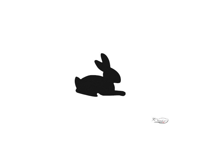 Děrovač červený 15mm - králík