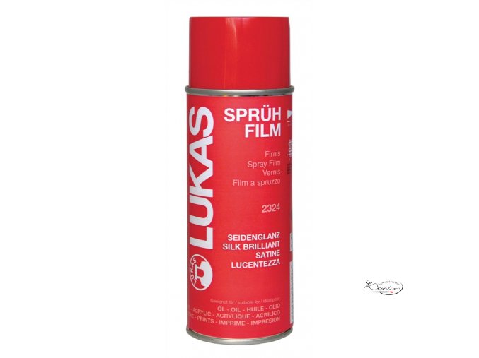 Závěrečný lak hedvábný lesk ve spreji 400ml s UV