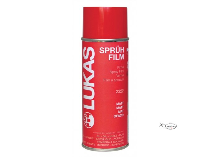 Závěrečný lak matný ve spreji 400ml s UV