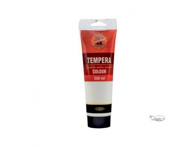 Tempera KIN 250 ml 1100 Běloba titanová