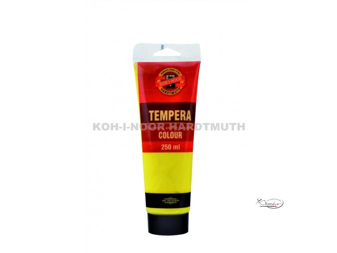 Tempera KIN 250 ml 1210 Žluť tmavá