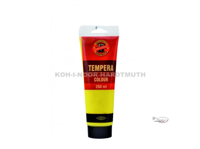 Tempera KIN 250 ml 1210 Žluť tmavá