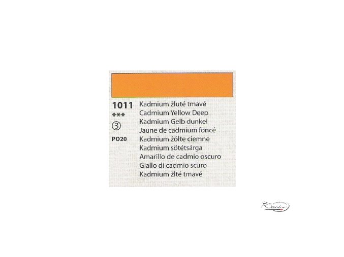 Tempera Umton 35 ml - 1011 Kadmium žluté tmavé