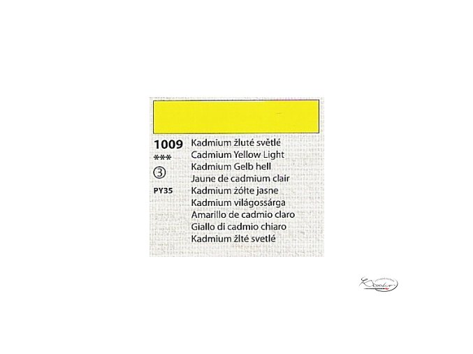 Tempera Umton 35 ml - 1009 Kadmium žluté světlé