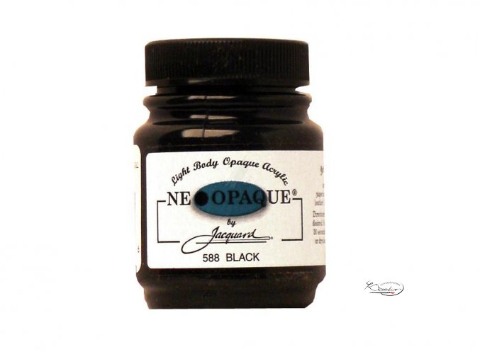 Neopaque Jacquard 67 ml - 588 černá