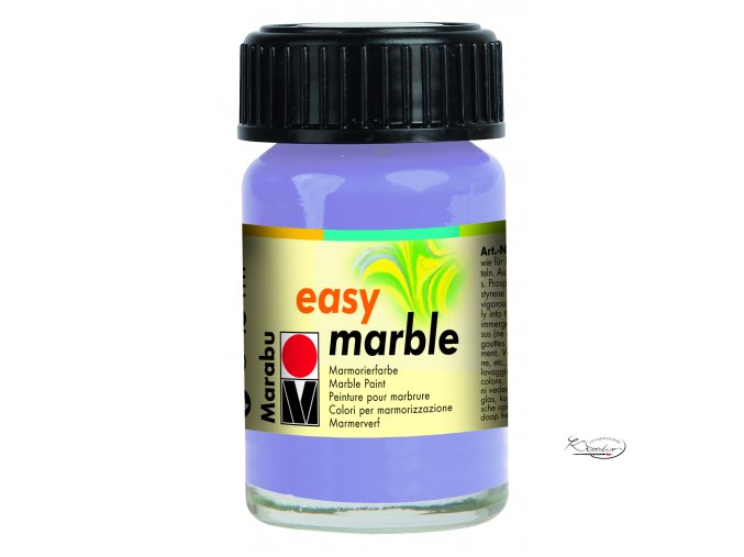 Mramorovací barva easy marble 15ml 007 levandulová