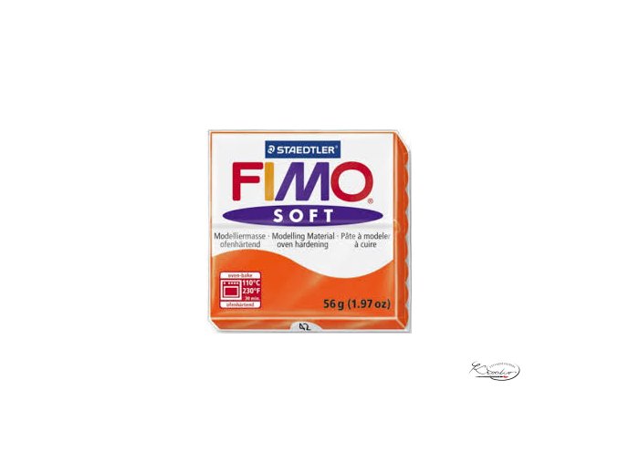 FIMO Soft 56g 42 mandarinková