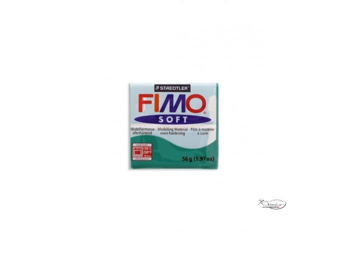 FIMO Soft 56g 56 smaragdová
