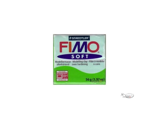 FIMO Soft 56g 53 tropická zeleň