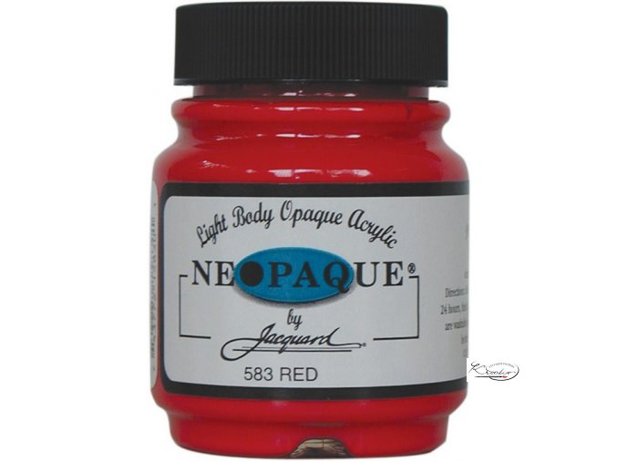 Neopaque Jacquard 67 ml - 583 Červená