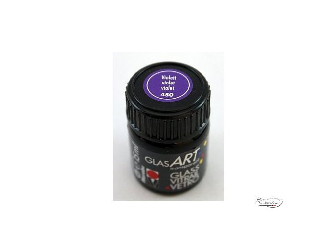 GlasArt Marabu 15 ml - 450 Fialová