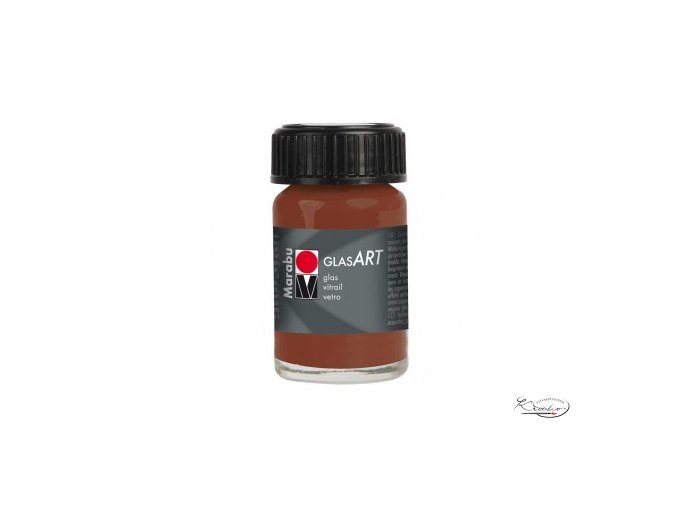 GlasArt Marabu 15 ml - 440 Hnědá