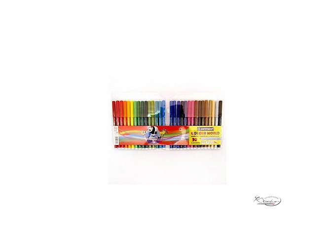 Popisovače barevné Colour World 30