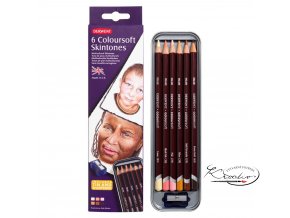 Derwent Colorsoft Skintones 6