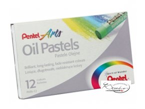 Pentel Arts Oil Pastels 12