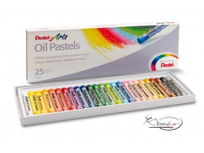 Pentel Arts Oil Pastels 25