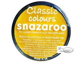Barva na obličej Snazaroo 18ml - 222 Žlutá