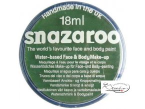 Barva na obličej Snazaroo 18ml - 477 Zelená tmavší