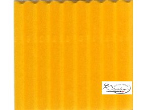 Karton 50x70 cm 300g vlnitý  žlutý