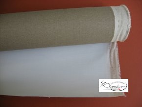 Šepsované malířské plátno Š=215 cm