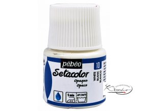 Setacolor Opaque 45ml - Bílá