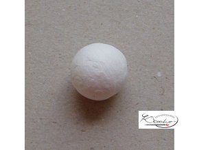Vatové kuličky - bílé 24 mm/4 ks