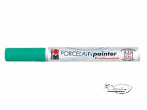 Porcelain painter - 153 / M - Zelený mátový