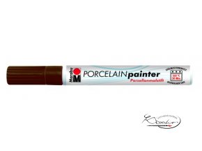 Porcelain painter - 295 / M - Hnědý