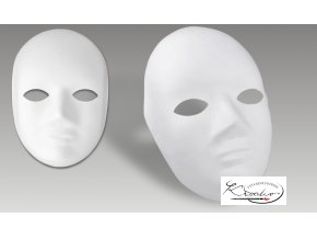Karnevalové kostýmy - Maska papírová celoobličejová
