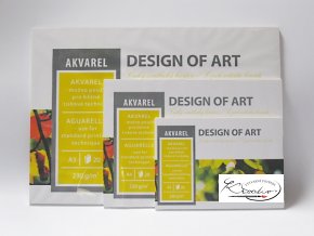 Akvarelové bloky - Design of Art