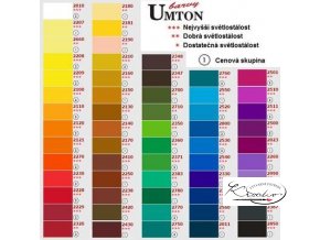 Akvarelová barva Umton 2,6ml 