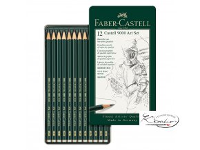 Sada grafitových tužek Faber-Castell 12ks