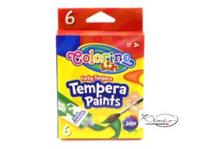 Temperové barvy Colorino 6 barev
