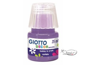 Akrylová barva Giotto Decor Matt 25ml - fialová