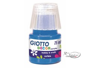 Akrylová barva Giotto Decor Matt 25ml - kobaltová modř