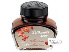 Inkoust brilantní Pelikan 30ml - Hnědý