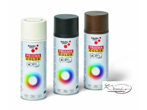 Prisma Color Acryl Lack spray 91004 - Černá matná
