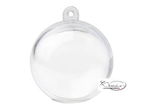 Plastová koule dvoudílná 6cm