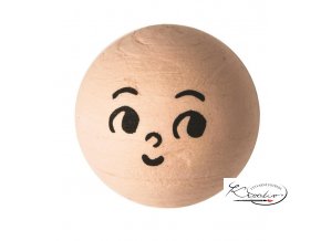 Obličej vata Panenka - 36 mm