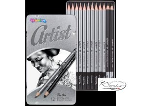 Grafitové tužky umělecké Colorino Artist 12ks
